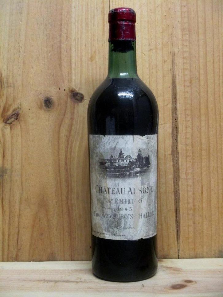 80 ANS * NOMBREUX VINS DE 1945, Verzamelen, Wijnen, Zo goed als nieuw, Ophalen of Verzenden
