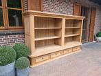 Eiken boekenkast/bibliotheekkast, Ophalen of Verzenden, Zo goed als nieuw