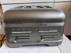 Grille-pain 4 tranches KitchenAid Artisan - 5KMT4205EMS, Enlèvement, Comme neuf, Plus de 8 positions