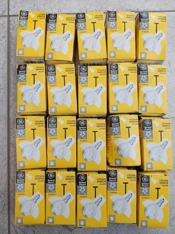 20 Crown Mirror Silver lampen 25 Watt E14 beschikbaar voor biedingen