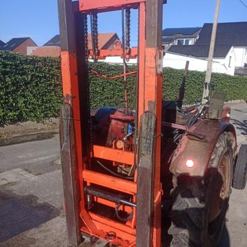 tractor met hefmast, Enlèvement, Culture de fruits