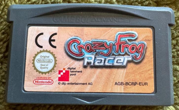 Crazy Frog Racer [GameBoy Advance], Games en Spelcomputers, Games | Nintendo Game Boy, Gebruikt, Racen en Vliegen, 1 speler, Vanaf 3 jaar