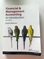Financial & Management Accounting, Pauline Weetman, editie 6, Pearson, Hoger Onderwijs, Zo goed als nieuw, Ophalen