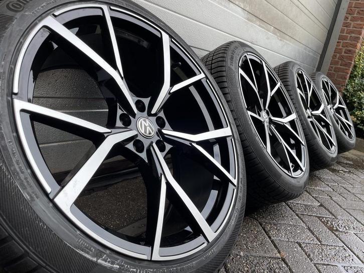 21 inch Volkswagen Tiguan Touareg CR Estoril R-line velgen, Auto-onderdelen, Banden en Velgen, Banden en Velgen, Winterbanden