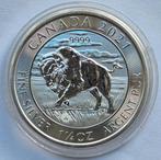 Canada.  1, 25 Oz Silver  Bison, Enlèvement ou Envoi, Amérique du Nord, Monnaie en vrac, Argent