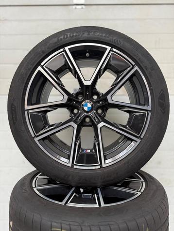 18’’ BMW i4 g20 g21 g26 VELGEN ZOMERBANDEN ORIG SET TPMS 858, Auto-onderdelen, Banden en Velgen, 18 inch, Banden en Velgen, Ophalen of Verzenden