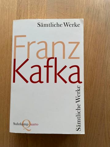 Franz Kafka Samtliche Werke allemand