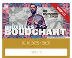 Ticket boudchart 1 place, Tickets en Kaartjes, Evenementen en Festivals, Eén persoon