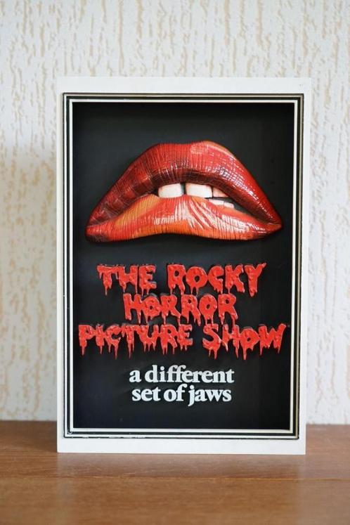 Rocky Picture Horror Show 3d kader, Verzamelen, Film en Tv, Gebruikt, Film, Poster, Ophalen of Verzenden