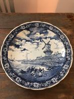 DELFT BLAUW KERAMIEK AARDEWERK GROOT BORD BOCH, Antiek en Kunst, Ophalen of Verzenden