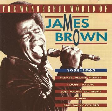 CD * JAMES BROWN - THE WONDERFUL WORLD OF - 1958-1962 beschikbaar voor biedingen