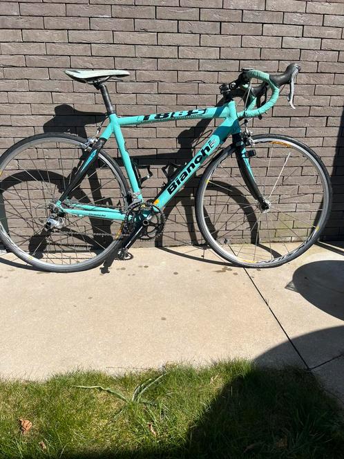 Koersfiets bianchi, Fietsen en Brommers, Fietsen | Racefietsen, Gebruikt, Heren, Overige merken, Ophalen