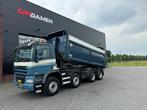 DAF CF 85 460 8x4 Kipper Euro 5, Phares antibrouillard, 340 kW, Bleu, Propulsion arrière