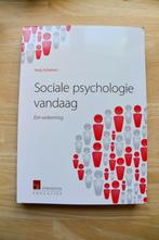 Sociale psychologie vandaag - Rudy Schellaert, Boeken, Studieboeken en Cursussen, Hoger Onderwijs, Zo goed als nieuw, Intersentia