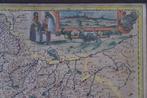 Geografie van de kaart 1617 Petrus Kaerius Artésia, Frankrij, Ophalen of Verzenden, Buitenland, Prent