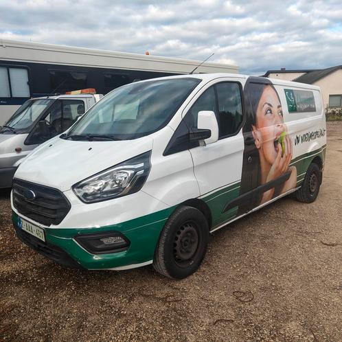 Ford transit custom 2.0 tdci L2, Auto's, Bestelwagens en Lichte vracht, Bedrijf, Te koop, ABS, Achteruitrijcamera, Airbags, Airconditioning