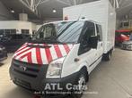 Ford Transit DUBBELE CABINE|1STE EIGENAAR|1J GARANTIE, Auto's, Achterwielaandrijving, Gebruikt, 115 pk, 4 cilinders