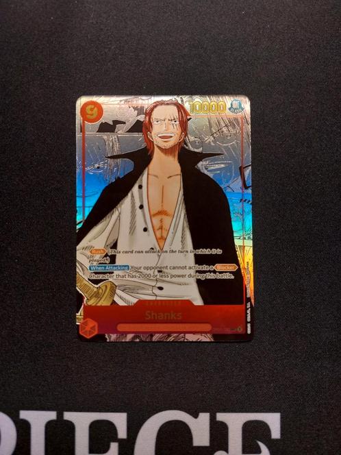 One Piece Manga Shanks OP01, Hobby & Loisirs créatifs, Jeux de cartes à collectionner | Autre, Comme neuf, Cartes en vrac, Foil