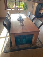 Eettafel inclusief beschermfolie, Huis en Inrichting, Complete eetkamers, Ophalen, Gebruikt