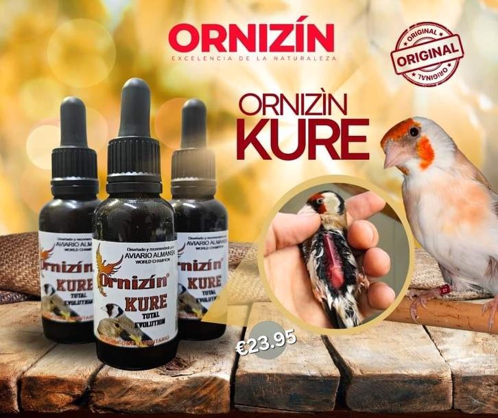 Ornizìn Kure 30ml ⚫️ 🌱 Coccidiose Stop + Internet Link, Animaux & Accessoires, Oiseaux | Accessoires, Neuf, Enlèvement ou Envoi