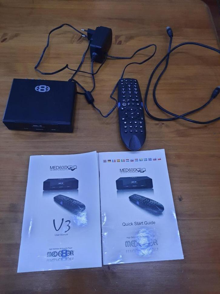MED600X3D multimedia Player, Audio, Tv en Foto, Mediaspelers, Zo goed als nieuw, Zonder harde schijf, HDMI, Ophalen