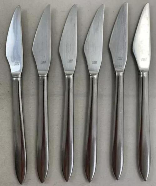 Gero Zilduro 750 Festi Dessertmes 6 stuks mes messen 21,5 cm, Huis en Inrichting, Keuken | Bestek, Zo goed als nieuw, Verzenden