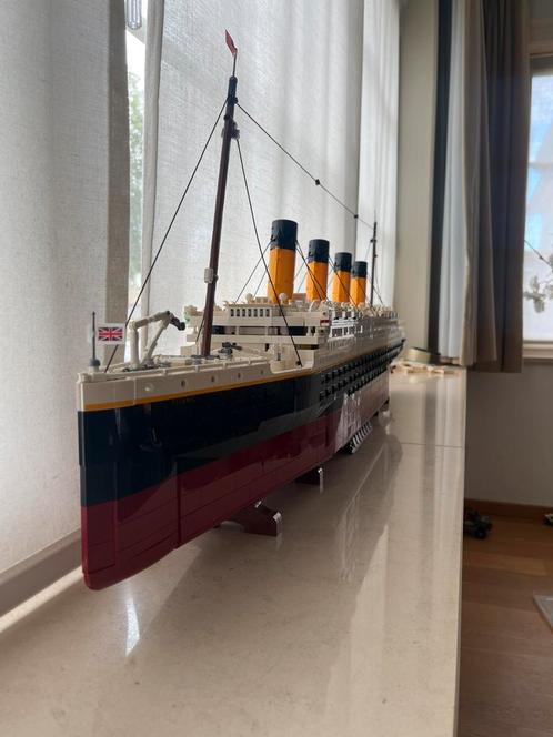 Lego Icons 10294 Titanic, Kinderen en Baby's, Speelgoed | Duplo en Lego, Zo goed als nieuw, Lego, Complete set, Ophalen