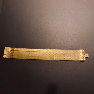 18K vergulde armband beschikbaar voor biedingen