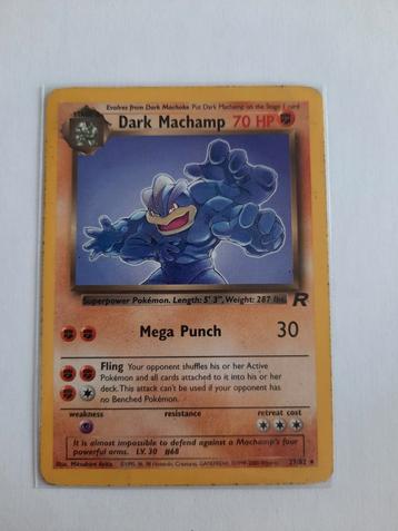 Dark machamp team rocket, Enlèvement ou Envoi, Comme neuf, Booster