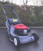 Professionele Honda HRD Grasmaaier te Koop., Tuin en Terras, Ophalen, Cirkelmaaier, Honda, Opvangbak