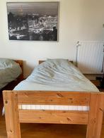 Enkel bed met standaard lattenbodem en matras, Gebruikt, Ophalen of Verzenden