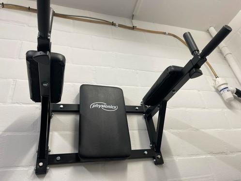 Dip-en optrekstation, barbells, balance board, katrol plates, Sport en Fitness, Fitnessmaterialen, Zo goed als nieuw, Ophalen