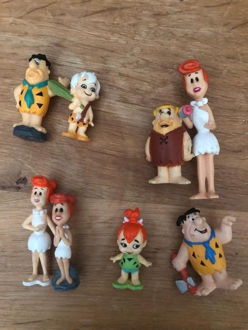 Complete set Flintstones figuurtjes – vintage verzameling (8, Verzamelen, Poppetjes en Figuurtjes, Ophalen