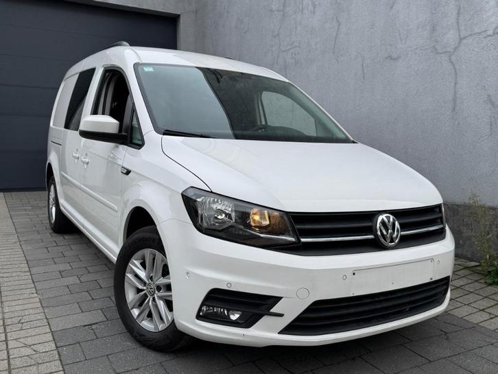 Volkswagen Caddy MAXI 2.0 TDi AUTOMAAT 108000 KM LICHTVRACT, Auto's, Bestelwagens en Lichte vracht, Bedrijf, Te koop, ABS, Airbags