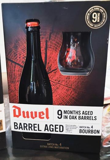 Duvel barrel aged Batch No.4 Bourbon+proefglas beschikbaar voor biedingen