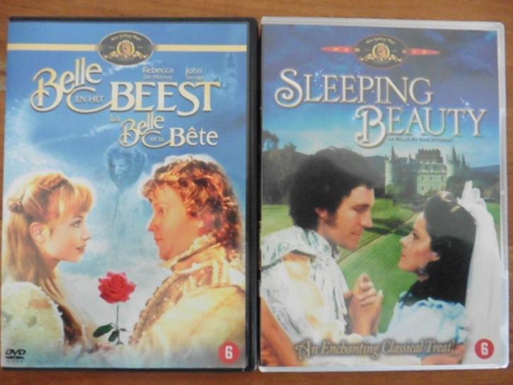 Beauty & the Beast + Sleeping Beauty (1987) PakketPrijs, Cd's en Dvd's, Dvd's | Klassiekers, Zo goed als nieuw, Ophalen of Verzenden