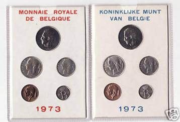Belgique : Année 1973 FR + VL dans son blister d'origine - U, Envoi, Série