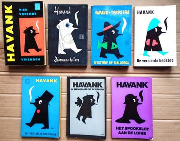 Zeven Havank detective-verhalen 1961/1975 beschikbaar voor biedingen