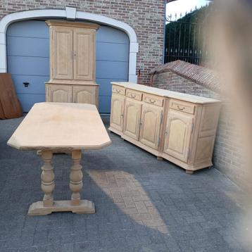 gezandstraalde eiken eetkamer en meer  beschikbaar voor biedingen