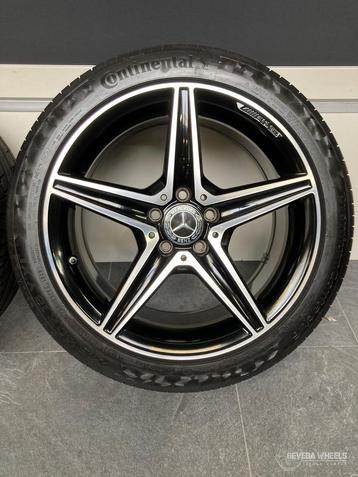 18” originele Mercedes C W205 AMG velgen + banden breedset   beschikbaar voor biedingen