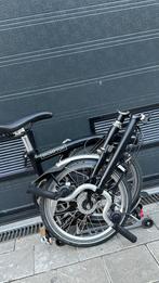 Brompton zwarte M6R 6-versnellingen, goed uitgerust achterre, Fietsen en Brommers, Fietsen | Vouwfietsen, Ophalen, Brompton, 14 tot 16 inch