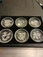 Val St Lambert set onderzetters/Coasters, Antiek en Kunst, Ophalen