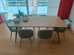 Eettafel + 6 Stoelen van "Maison du Monde", Ophalen, Zo goed als nieuw