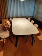 NIEUW Tafel JUNTOO volkeramisch, Ophalen, Overige materialen, 100 tot 150 cm, Vijf personen of meer