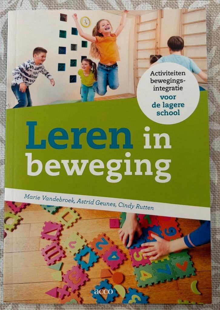 Cindy Rutten - Leren in beweging, Boeken, Schoolboeken, Zo goed als nieuw, Nederlands, Ophalen of Verzenden