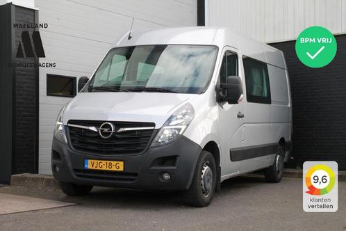 Opel Movano 2.3 Turbo L2H3 150PK Dubbele Cabine EURO 6 - Air, Auto's, Bestelwagens en Lichte vracht, ABS, Airconditioning, Centrale vergrendeling