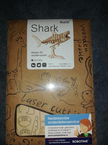 3D puzzel haai beschikbaar voor biedingen