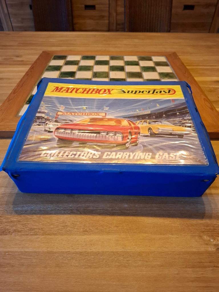 MATCHBOX KOFFERTJE + 48 AUTO S BOX 9, Kinderen en Baby's, Speelgoed |Speelgoedvoertuigen, Ophalen of Verzenden