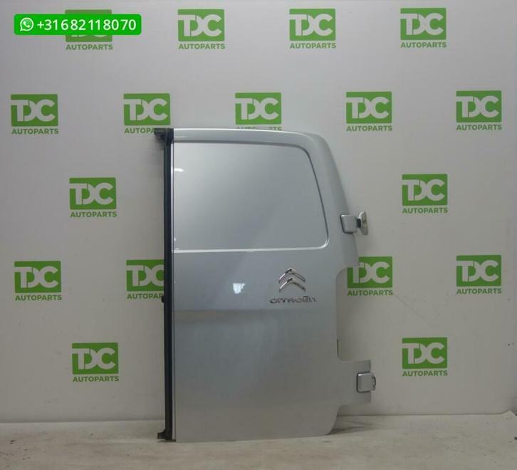 Citroen Jumpy Achterdeur rechts dicht zilvergrijs, Auto-onderdelen, Carrosserie, Deur, Citroën, Achter, Rechts, Gebruikt, Ophalen of Verzenden