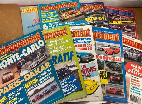 Tijdschriften Echappement 1985-1988, Boeken, Auto's | Folders en Tijdschriften, Gelezen, Ophalen of Verzenden